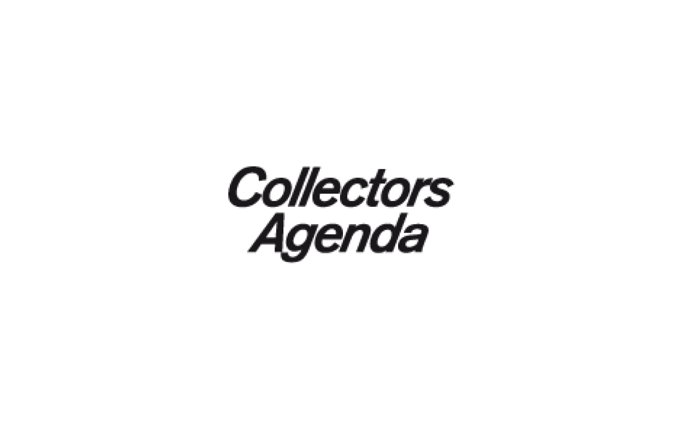 Collectors Agenda
